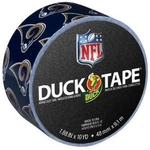 RARE New 2012 SEALED Los Angeles Rams NFL Blue/White/Gold Duck Tape one roll